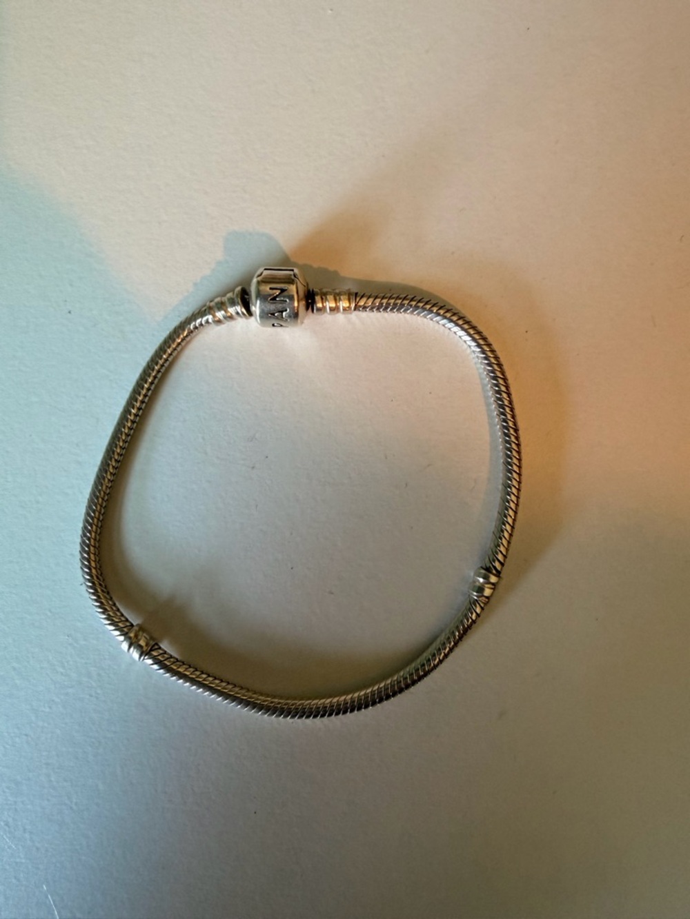 Pandora Sterling Snake Chain Bracelet - Silver